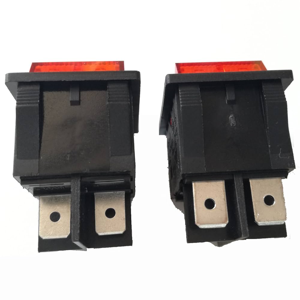 Amazon.com: 2pcs 4Pins 30A 125V/ 250V T85/55 1E4 Large